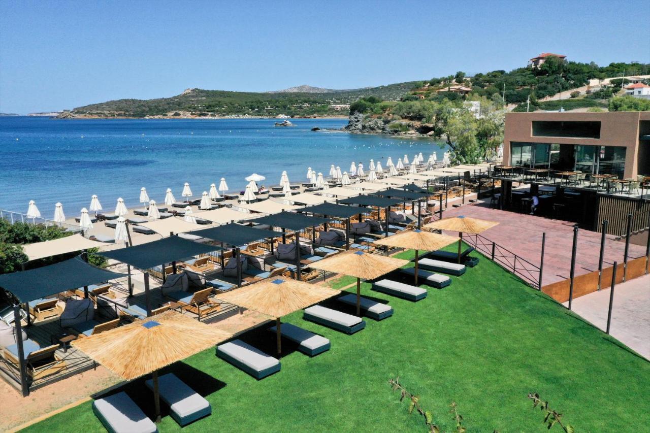 Aegeon Beach Hotel Sounion Ngoại thất bức ảnh