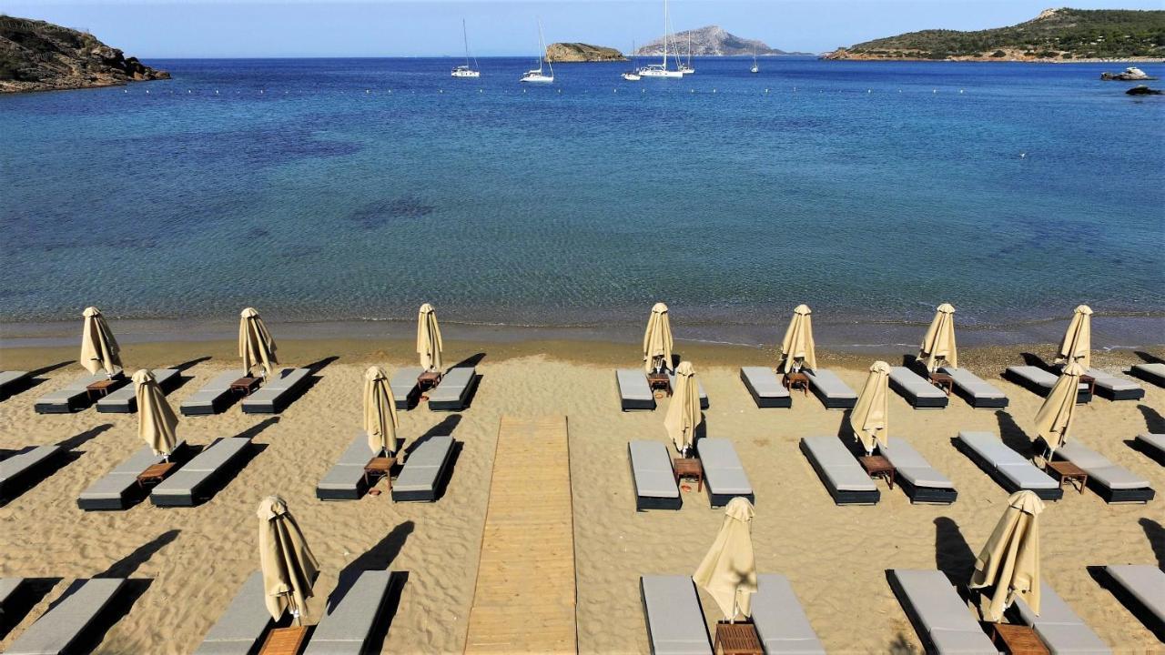 Aegeon Beach Hotel Sounion Ngoại thất bức ảnh