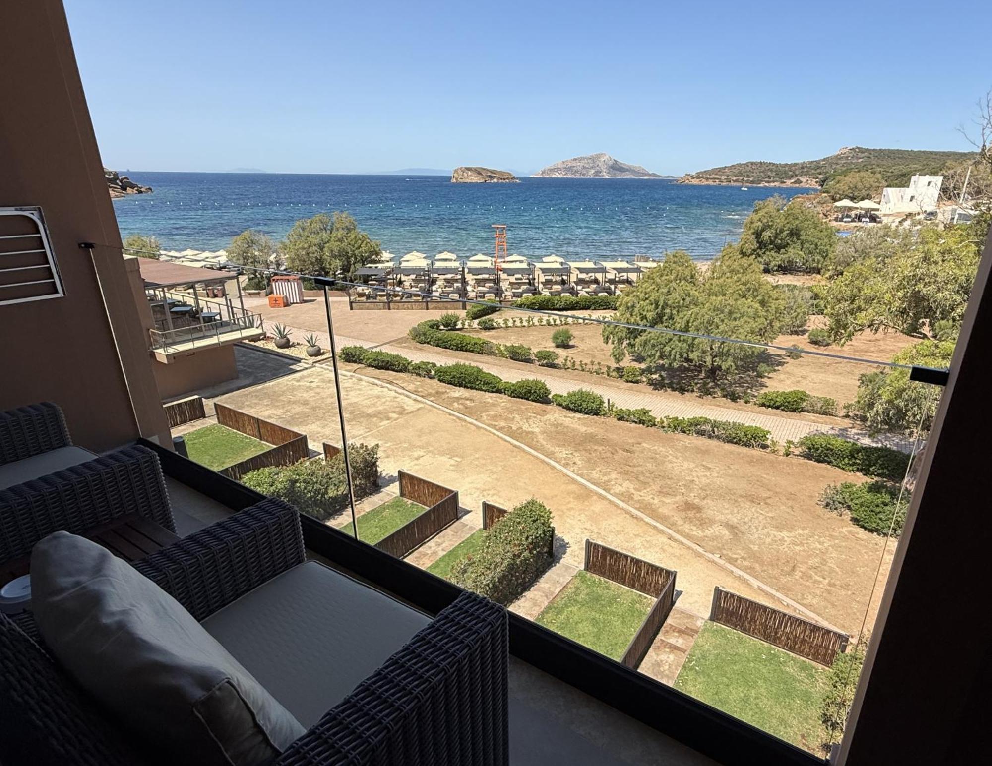 Aegeon Beach Hotel Sounion Ngoại thất bức ảnh